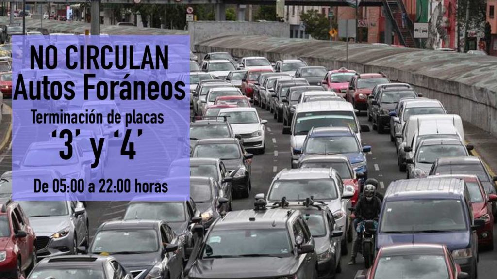 Hoy No Circula Cdmx Placas Foraneas - Image to u