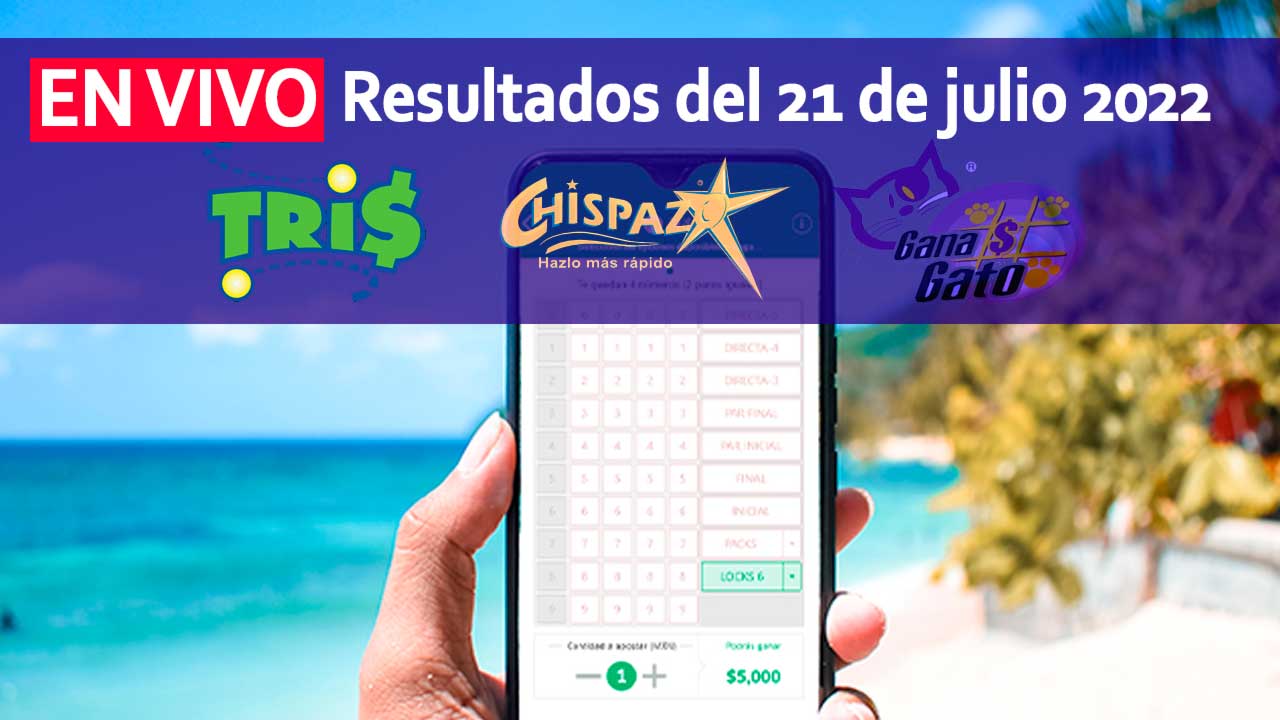 Resultados Del Tris Y Chispazo Hoy 21 De Julio 2022 Aquí En Vivo •