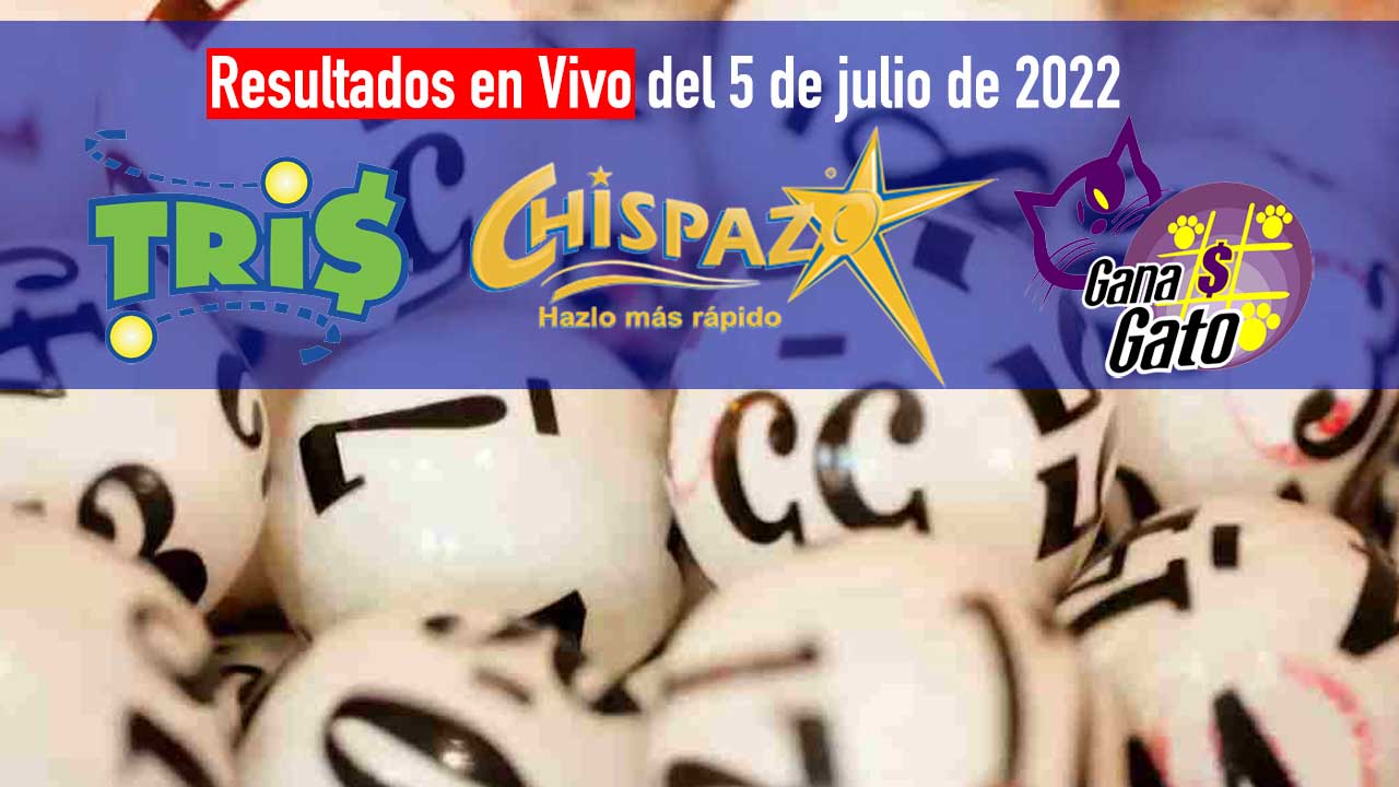 Resultados Del Tris Y Chispazo Hoy 5 De Julio 2022 Aquí En Vivo •