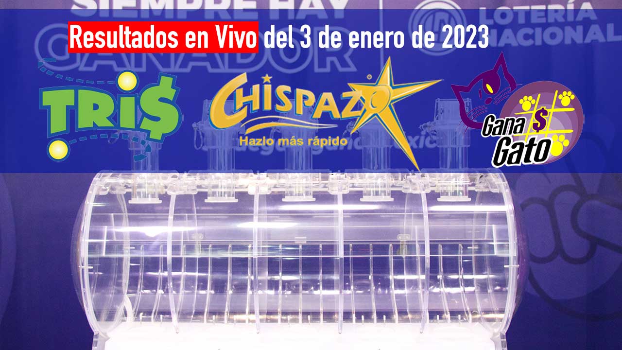 Resultados Tris Y Chispazo Hoy 3 De Enero De 2023 En Vivo • 1092