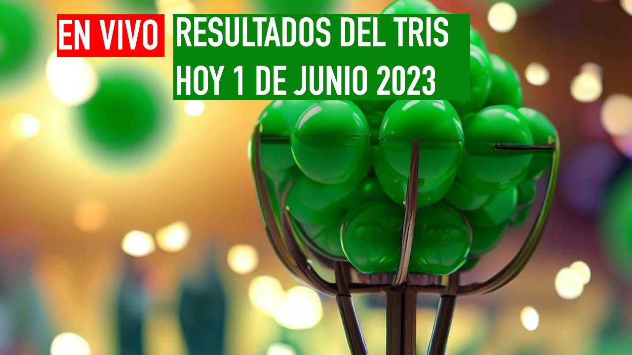 Resultados Tris Hoy Jueves 1 De Junio 2023 Clásico Mediodía Extra