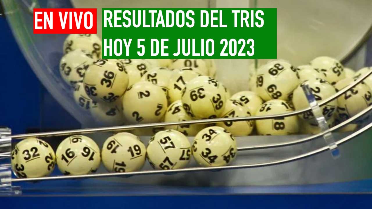 Resultados Tris Hoy Miércoles 5 De Julio 2023 Clásico Mediodía Extra