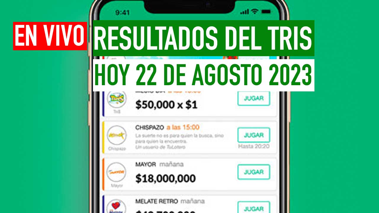 Resultados Tris Hoy 22 De Agosto 2023 Lista De Premios